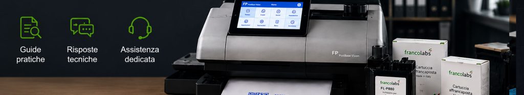 Supporto tecnico per affrancatrici e cartucce affrancaposta